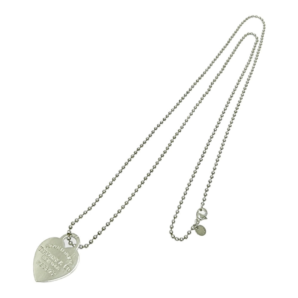 TIFFANYCo Tiffany Silver to Heart Necklace Silver